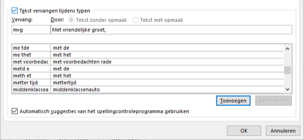 Autocorrectie in Word - Haal meer uit Microsoft Office