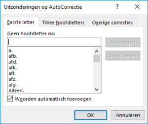 Autocorrectie in Word - Haal meer uit Microsoft Office