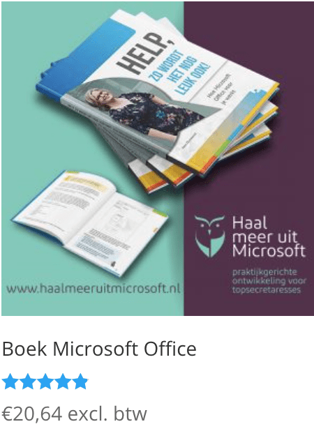 Boek Microsoft